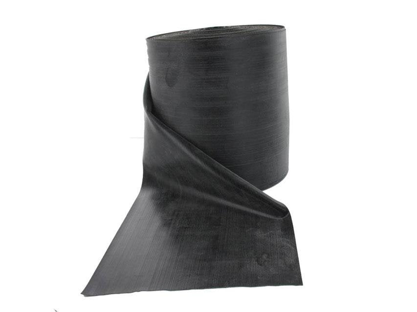 LATEX-FREE EXERCISE BAND 45 m x 14 cm x 0,40 mm - black