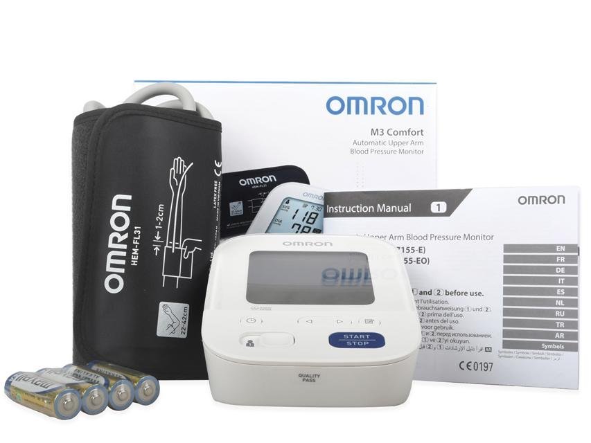 OMRON M3 COMFORT DIGITAL B.P.M. HEM-7155-E