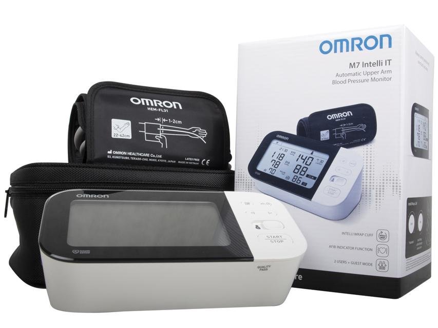 OMRON M7 INTELLI IT DIGITAL B.P.M. HEM-7361T-EBK