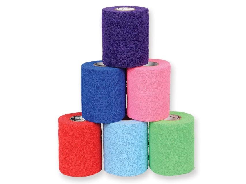 CO-PLUS BANDAGE 6.3 m x 7.5 cm - mixed colours