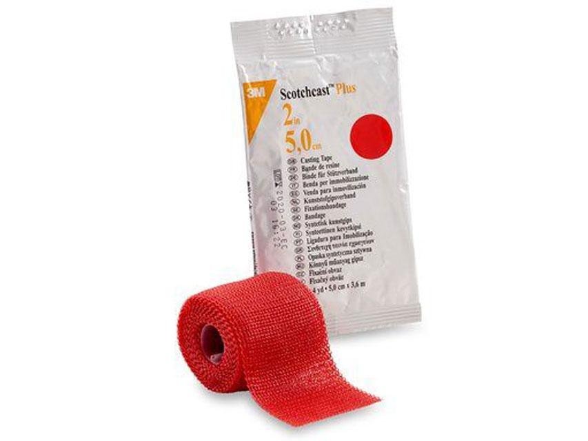 SCOTCHCAST 3M 5 cm x 3.65 m - red