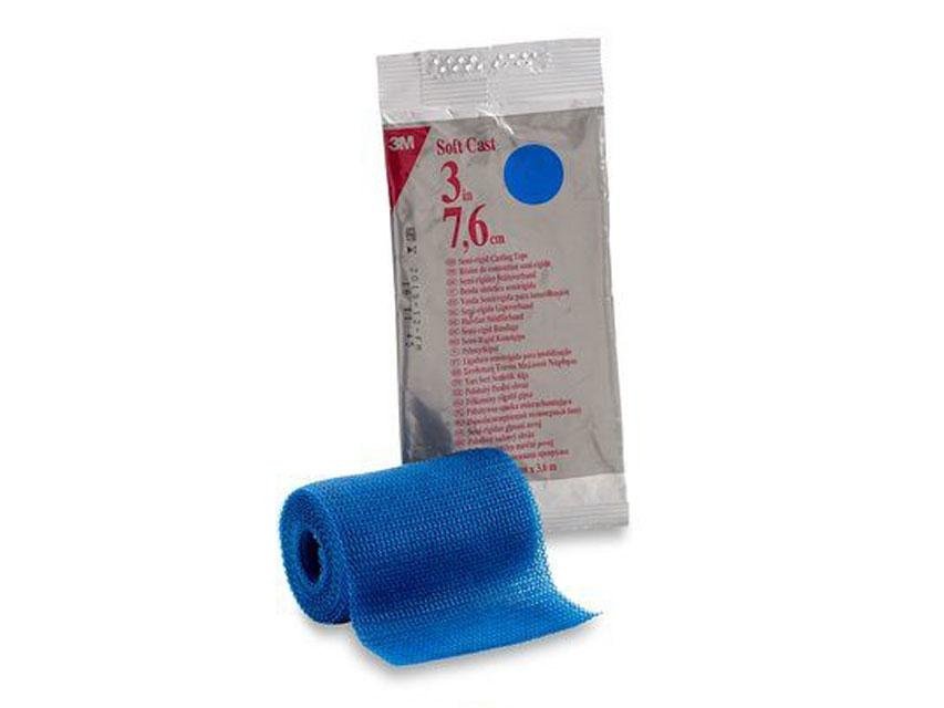 SOFTCAST 3M 7.5 cm x 3.65 m - blue