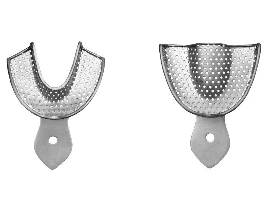 IMPRESSION TRAYS - set of 10 perforated