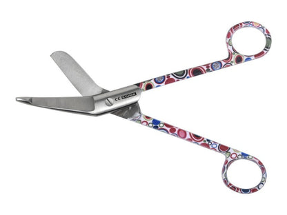 S/S BANDAGE SCISSORS - bubbles fantasy - 18 cm