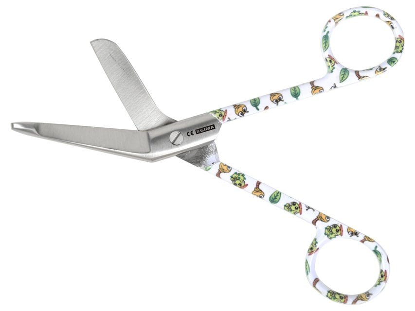 S/S BANDAGE SCISSORS - caterpillar - 14 cm