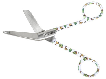 S/S BANDAGE SCISSORS - caterpillar - 14 cm