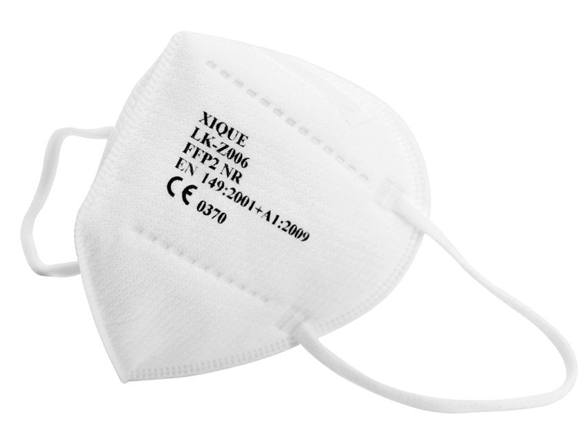 FFP2 FILTERING MASK - white - IT,GR,RO,PL,CZ