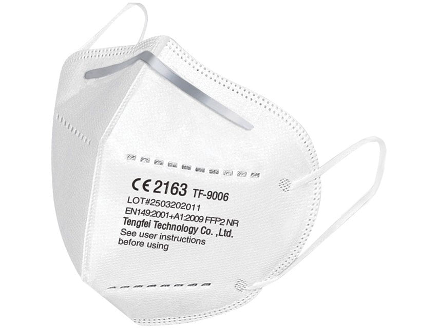 EFFECTIVE FFP2 FILTERING MASK - GB,FR,ES,PT,DE