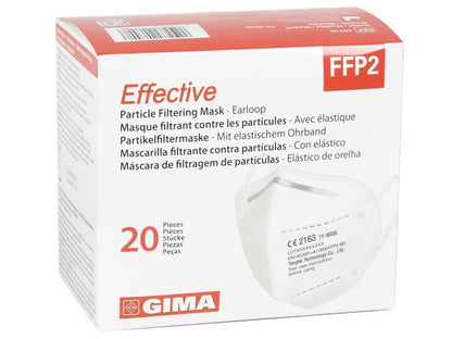 EFFECTIVE FFP2 FILTERING MASK - GB,FR,ES,PT,DE