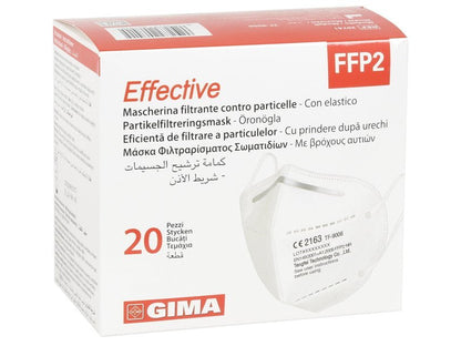 EFFECTIVE FFP2 FILTERING MASK - IT,SE,GR,RO,Arabic