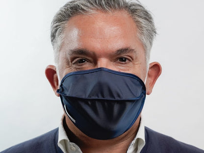 MYCROCLEAN ADULT REUSABLE SURGICAL MASK - BFE 99.8% - blue-blue