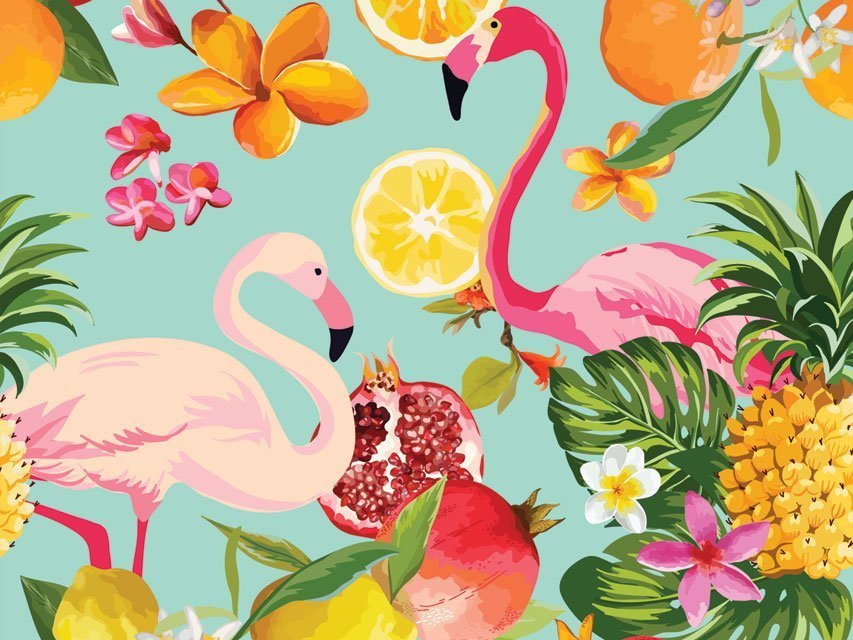 FUNNY CAP - Flamingo - L