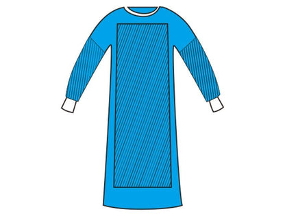 REINFORCED SURGICAL GOWNS 50 g/m2 140x160 cm - size XXL - sterile