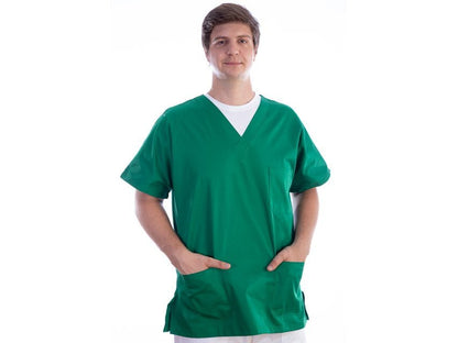 JACKET - cotton/polyester - unisex XS green