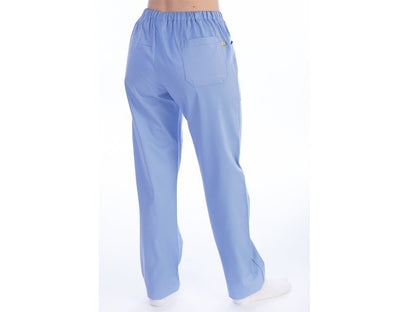TROUSERS - cotton/polyester - unisex XXL light blue