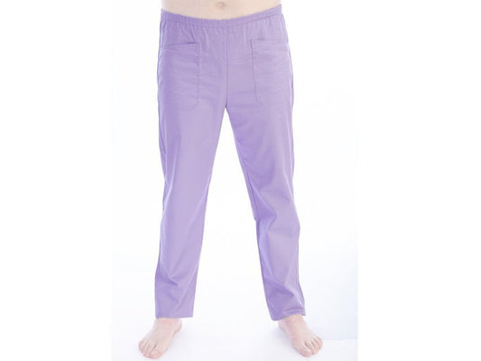 TROUSERS - cotton/polyester - unisex XXL violet