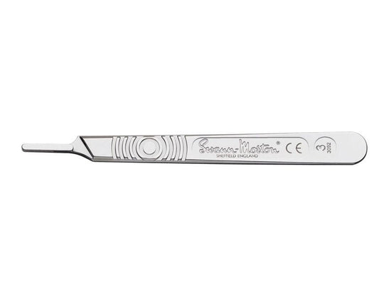 SWANN-MORTON STAINLESS STEEL HANDLE N. 3