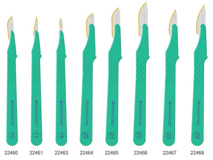 DIAMANTINE DISPOSABLE SCALPELS WITH S/S BLADE N. 10 - sterile