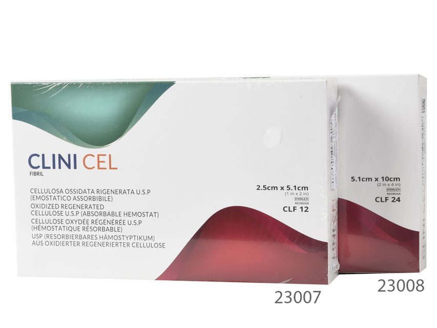 CLINICEL FIBRIL TYPE REGENERATED CELLULOSE 5.1x10 cm