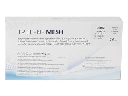 TRULENE NON ABSORBABLE MESH 6x11cm - transparent