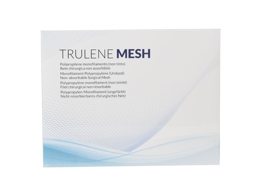 TRULENE NON ABSORBABLE MESH 10x15cm - transparent