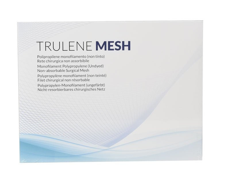 TRULENE NON ABSORBABLE MESH 15x15cm - transparent