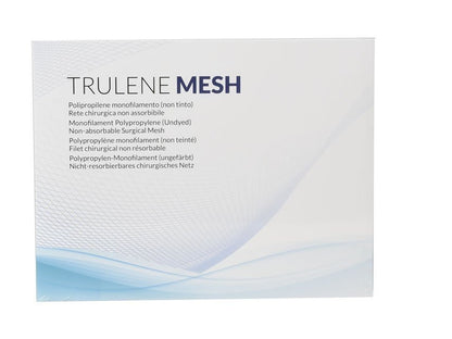 TRULENE NON ABSORBABLE MESH 15x15cm - transparent