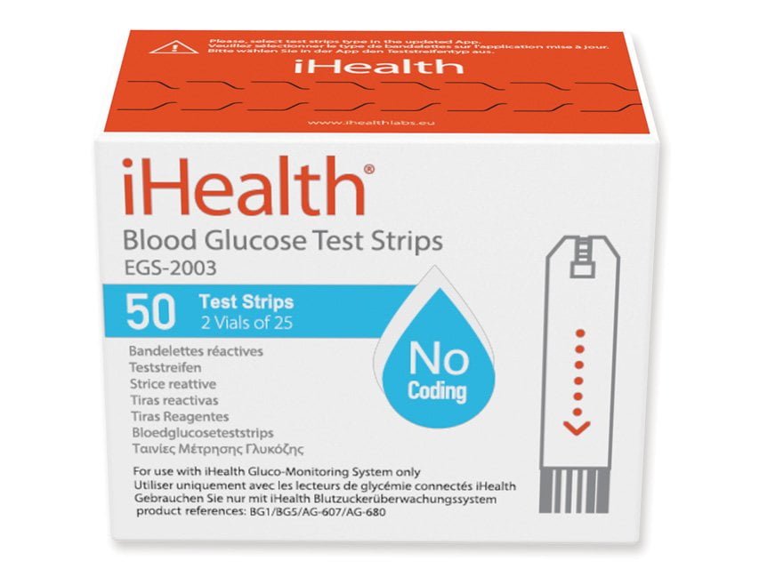 iHEALTH GLUCOSE STRIPS for 23510