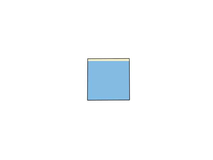 NON WOVEN BI-LAYER ADHESIVE SIDE DRAPE 50x50 cm
