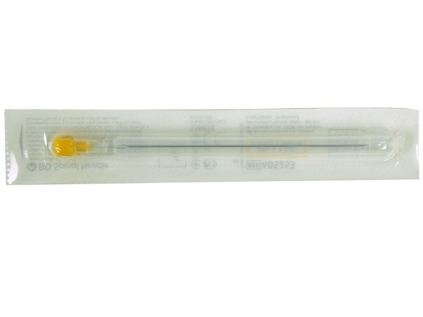 BD QUINCKE POINT NEEDLES 20G - 0.9x90 mm yellow