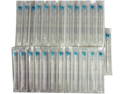 BD QUINCKE POINT NEEDLES 23G - 0.64x90 mm turquoise