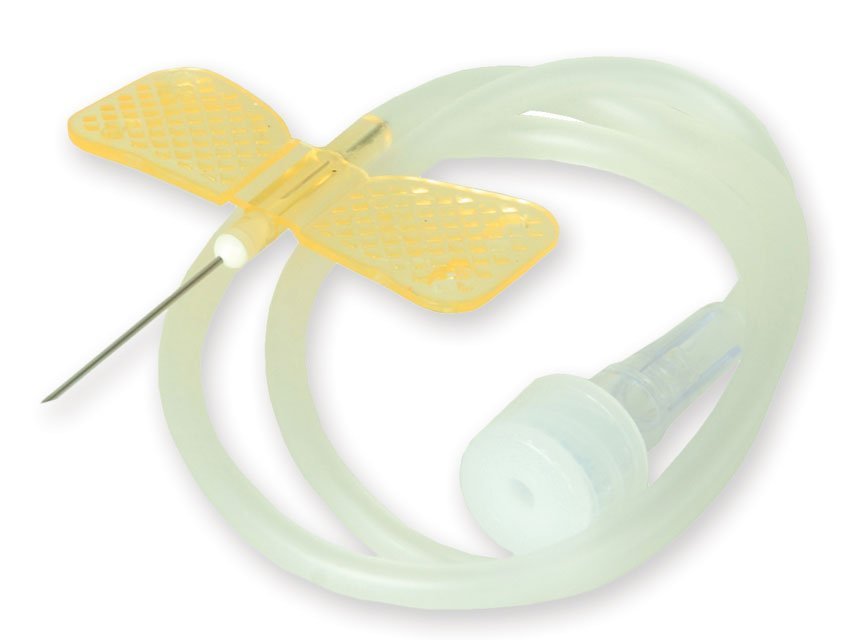 SCALP VEIN SET 25G L/L - butterfly type, sterile