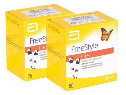 ABBOTT FREESTYLE LITE BLOOD GLUCOSE TEST STRIPS