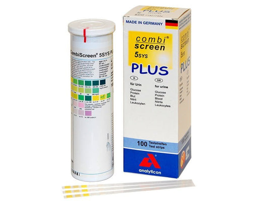 COMBI SCREEN 5SYS PLUS URINE STRIPS - 5 parameters