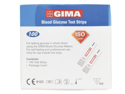 GLUCOSE STRIPS for Gima Glucose Monitor