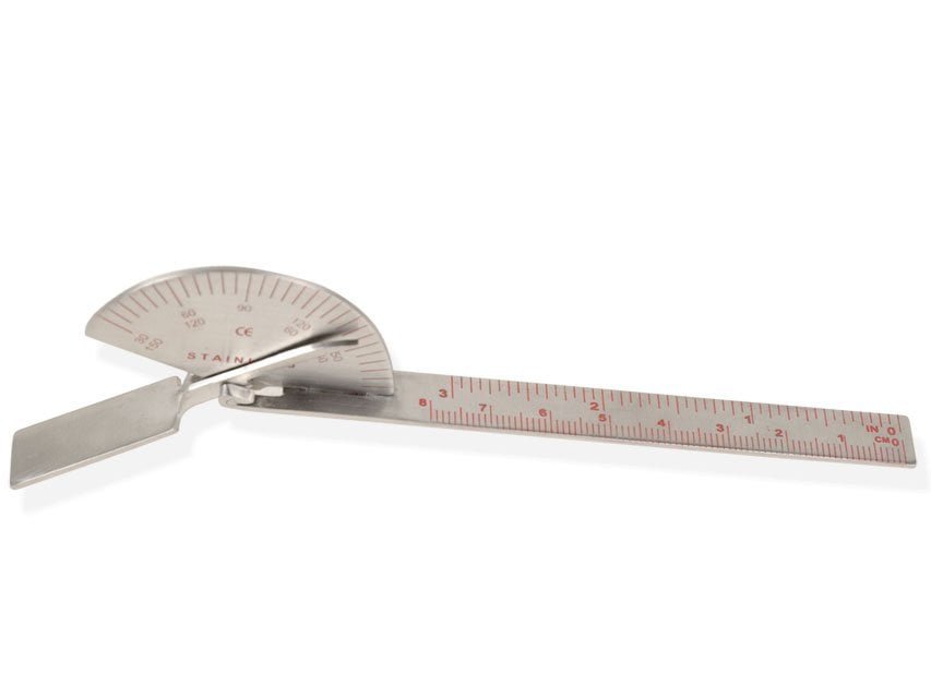 FINGER GONIOMETER 6" - stainless steel