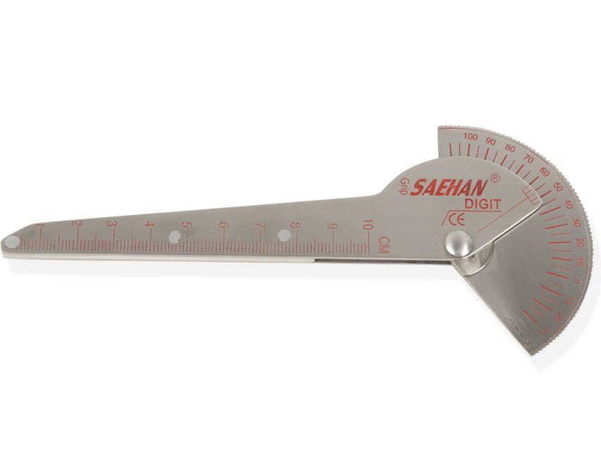 180° DIGIT GONIOMETER 6" - stainless steel
