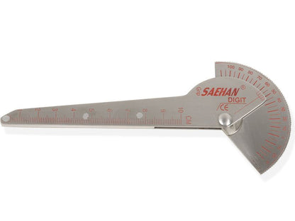 180° DIGIT GONIOMETER 6" - stainless steel
