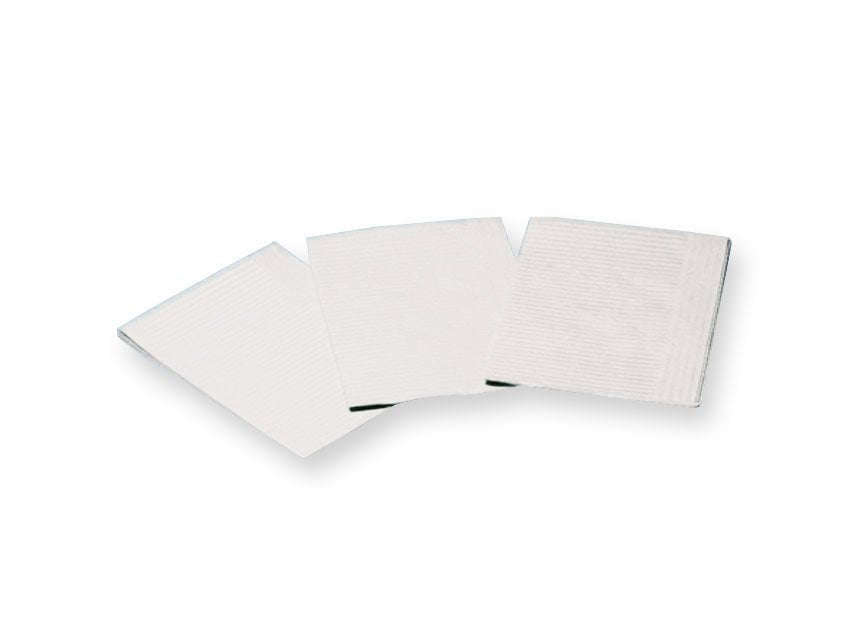 FOLDED NAPKINS - 33x45 cm white