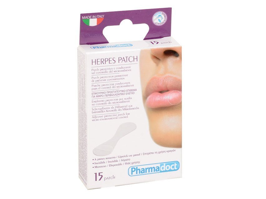 PHARMADOCT HERPES PATCH - carton of 12 boxes of 15
