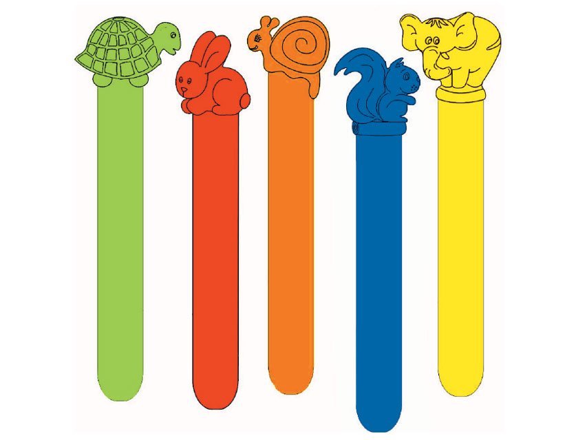 PEDIATRIC TONGUE DEPRESSORS - plastic