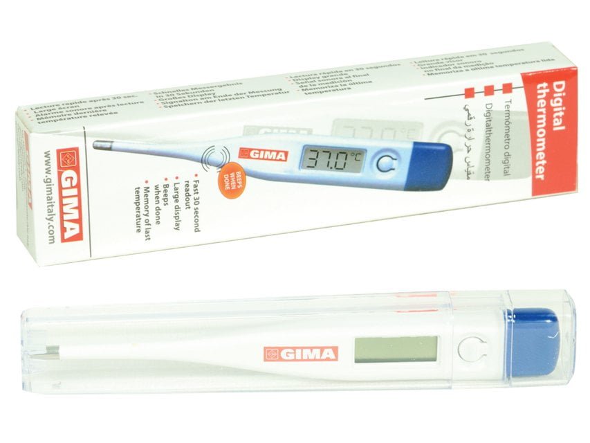 GIMA DIGITAL THERMOMETER °C - display