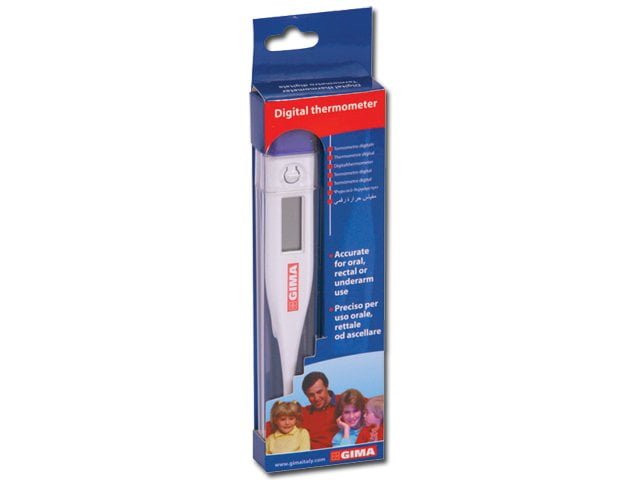 GIMA DIGITAL THERMOMETER °C - hang box - GB,FR,IT,ES,PT,DE,GR,Arabic