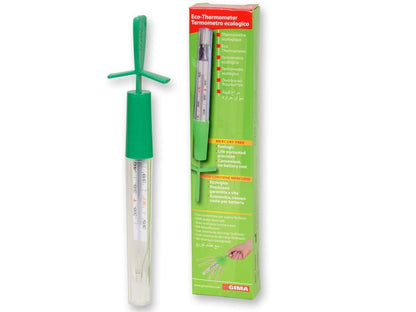 GIMA DISPLAY OF ECOLOGICAL THERMOMETER with shake-down aid