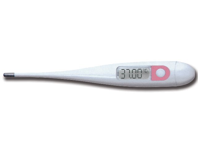 DIGITAL BASAL THERMOMETER °C - plastic case - 2 decimals