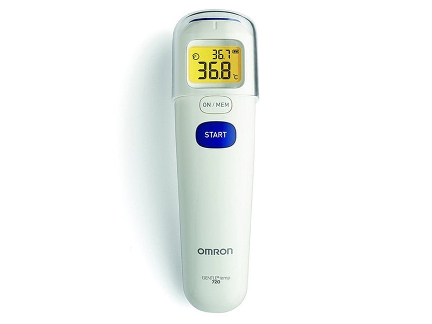 OMRON GENTLE TEMP 720 NON CONTACT THERMOMETER - MC-720-E