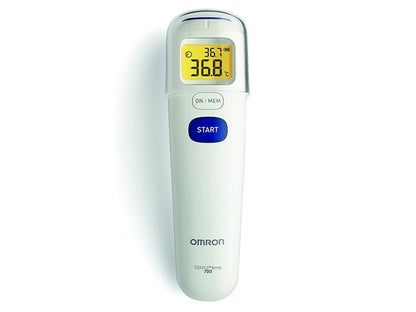 OMRON GENTLE TEMP 720 NON CONTACT THERMOMETER - MC-720-E