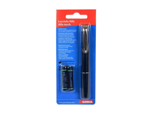 "ALFA" TORCH - plastic - blue