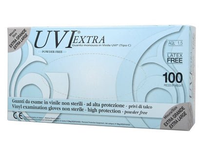 VINYL GLOVES - POWDER FREE - extra large