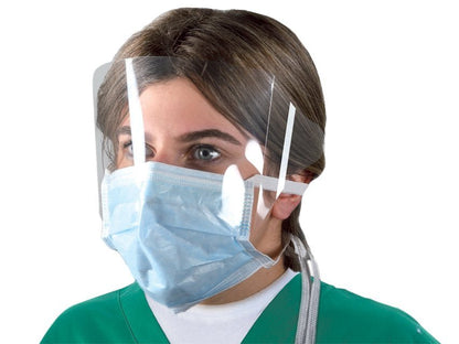 MASKOP MASK with wrap-around visor - lacets